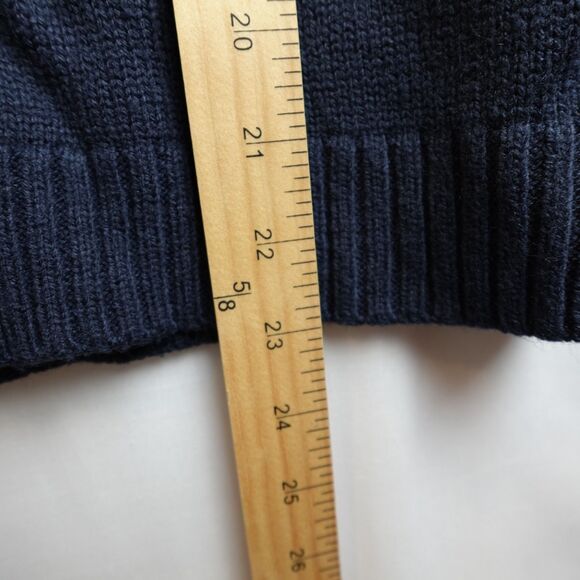 Indigo Rose Christmas Lights Sweater Women's Small Festive Holiday Party Sequins - Picture 6 of 7